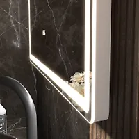 Зеркало Roberta Luxe 800 c LED подсветкой (Электрон. часы, функция антизапотеван) г. Нижний Новгород