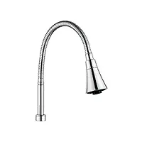 Излив гибкий для кухонного смесителя, 2 режима, хром Ledeme L7507