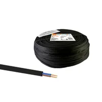 Шнур ШВВПмб 2х0,75 (100м), черный Народный (SQ0120-0304)