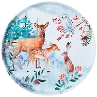 Поднос сервировочный agness "Зимняя сказка" 33*2,1 см 898-134