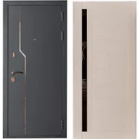 Дверь металлическая Купер Муар 106Т БЕЛЫЙ СНЕГ 960 R