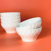 Набор из 6 салатников 11,5см в под.уп.(х12)Фарфор арт.164-027