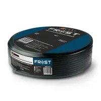 Кабель коаксиальный RG-6U высокого качества CADENA FROST черный (100м)