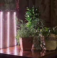 Светильник для растений светодиодный линейный ULY-P90-10W/SPFR/K IP65 AC220V CLEAR KIT03 UL-00003850
