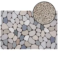 Коврик придверный ПВХ HOME MAT 50*80 см Лапша Галька 1/10