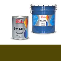 Эмаль ПФ-115 (Хаки 0.8 кг "Витеко")