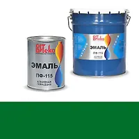 Эмаль ПФ-115 (Ярко-зеленая 0.8 кг "Витеко")