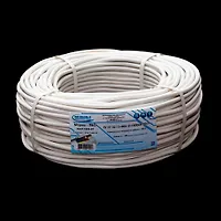 Провод ПВС 2*2,5 белый (100м) (НПО Кабель-С) до 300В ТУ 27.32.13-002-21180064-2019