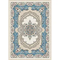 Ковер "OSCAR" 150*230 овал. - F060A BEIGE/DBLUE