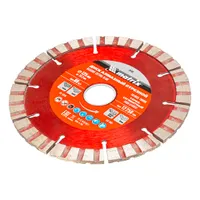 Диск алмазный отрезной турбо-сегментный Matrix 125 х 22,2 мм, сухая резка