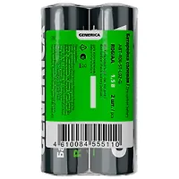 Батарейка солевая R06/AA (2шт/пленка) GENERICA ABT-R06-ST-L02-G