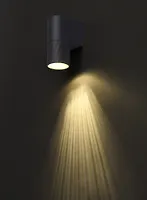 LIGHTING Светильник уличный 5220 настенный под лампу GU10 IP65 серый IEK