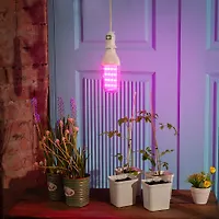 Лампа светодиодная для растений, форма «DOUBLESIDE» LED-B82-12W/SPBR/E27/CL PLP33WH