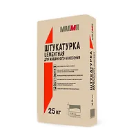 Цементная штукатурка машинного нанесения (25 кг) МАГМА