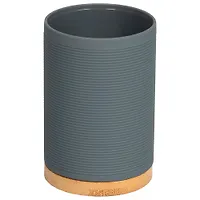 Стакан Swensa KOI SWP-2415GRY-03 серый пластик
