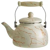 EM-1345 Чайник эмалированный с керамической ручкой 3,0л."Marble"(8)