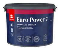 EURO POWER 7 А краска интерьерная стойкая к мытью 9 л.
