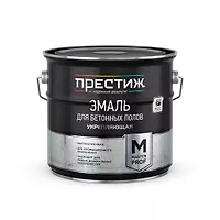 Эмаль для бетонных полов Престиж акриловая СЕРАЯ 3,5 кг