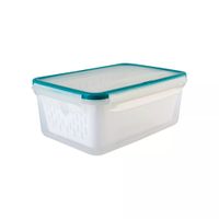 Контейнер герметичный для продуктов Экстра лок с сеткой L 2,4л (хвоя) С67243