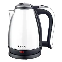 Чайник электрический LIRA LR 0111 (диск, нержавеющая сталь, объем 1,8 л/1500Вт)