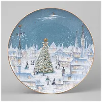 Тарелка обеденная lefard "Снежная королева" 25,5 см 590-627
