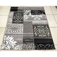 Ковер SILVER 1,5х1,9 прямой d216 GRAY