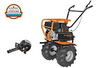 Мотоблок бензиновый Carver МТ-7106WT (7,0лс,бак 6л,усил.рама, 3/1,кенгурятник,фрезы,колеса ЭКСТРИМ)