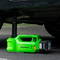 Домкрат гидравлический аккумуляторный Greenworks G24JACK 24V (без АКБ и ЗУ)