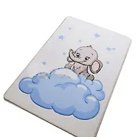 Коврик CONFETTI KIDS из 1 шт 100х150см BABY ELEPHANT (голубой)