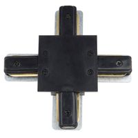 Соединитель для шинопроводов типа R, Х-образный UBX-Q123 R41 BLACK 1 POLYBAG UL-00007452