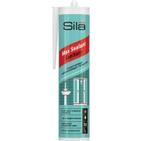 Герметик силиконовый санитарный белый SILA PRO Max Sealant 290мл