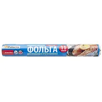 Фольга пищевая PATERRA Прочная 29 см х 10 м (рулон в пленке) 11мкм (209_010)