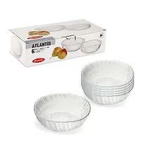 Салатник из закаленного стекла ATLANTIS 6 шт. 156 мм арт.10250B