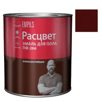 Эмаль "Расцвет" красно-корич. для пола 2.7 кг. (4354)