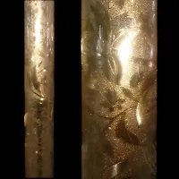 148 Клеенка столовая "MEGA GOLD CRYSTAL" двухсторонняя 137см*20м