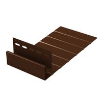 J-фаска (пвх).0200.Н., 497С, коричневая (3,05м)