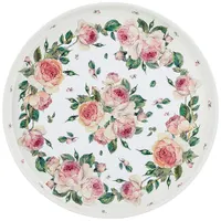 Поднос сервировочный agness "Пионы" 33*2,1 см (-, россия) 898-010