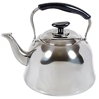 Чайник нерж 5л мет/пластик ручка матовая черная Daniks GS-28224 (364424)