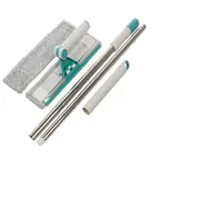 Окномойка, телескопическая ручка 90-130 см, насадка микрофибра 32х8 см, A260085 (503614)