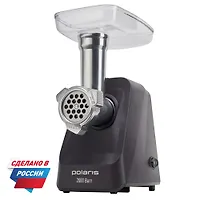 Мясорубка PMG 2050 RUS POLARIS, Бордовый (пр-во Россия)