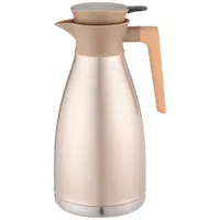 Вакуумный кувшин (термос) agness из нерж.стали 2,0л цвет бронзовый 734-114