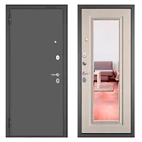 NORMA MP (Антрацит букле, МДФ Бьянко ларче Е-140 mirror) 2050х960 левая