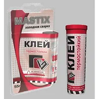Клей MASTIX 55гр. термостойкий в блистере (ХОЛОДНАЯ СВАРКА)