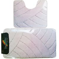 Комплект ковриков для в/к BANYOLIN CLASSIC из 2 шт 50х80/50х40см 11мм (нежно-розовый) 1/25