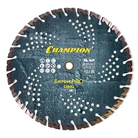Диск алмазный CHAMPION бетон PRO 350/25,4/10 Heavyсut (ж/б, старый бетон, железо) С1602