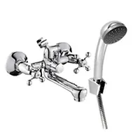 См. KONNER ELEMENT CROSS для ванны двуруч.кер. с аксессуарами  ELC2510