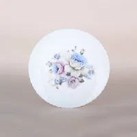 Тарелка плоская 24 см, Blue flowers LHP-95-7326