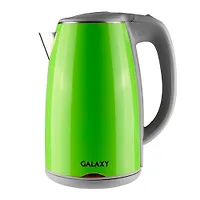 Galaxy GL 0307 ЗЕЛЕНЫЙ (6шт) Чайник электрический 2000Вт, объем 1,7л, скрытый нагревательный элемент