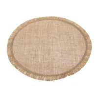 Подложка декоративная круглая, d38см, джут, "ЭКО" (890-373)
