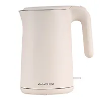 Galaxy LINE GL 0327 ПУДРОВЫЙ  Чайник электрический 1800 Вт, 1,5л
